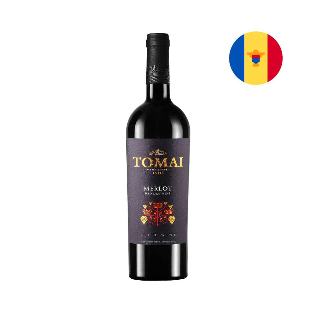 Tomai Elite Wine Merlot Tinto, Moldávia