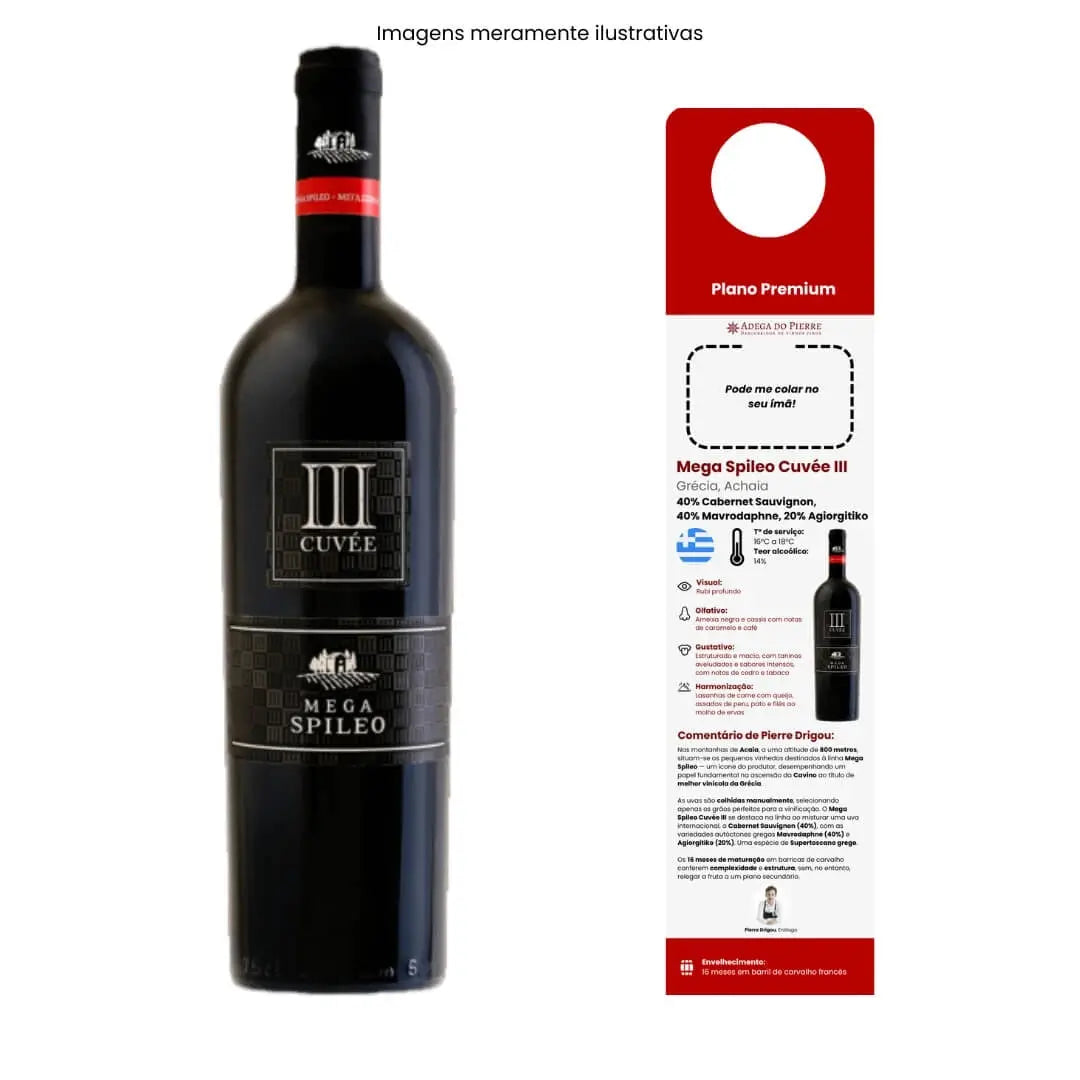 Assinatura Premium 1 Garrafa Tinto
