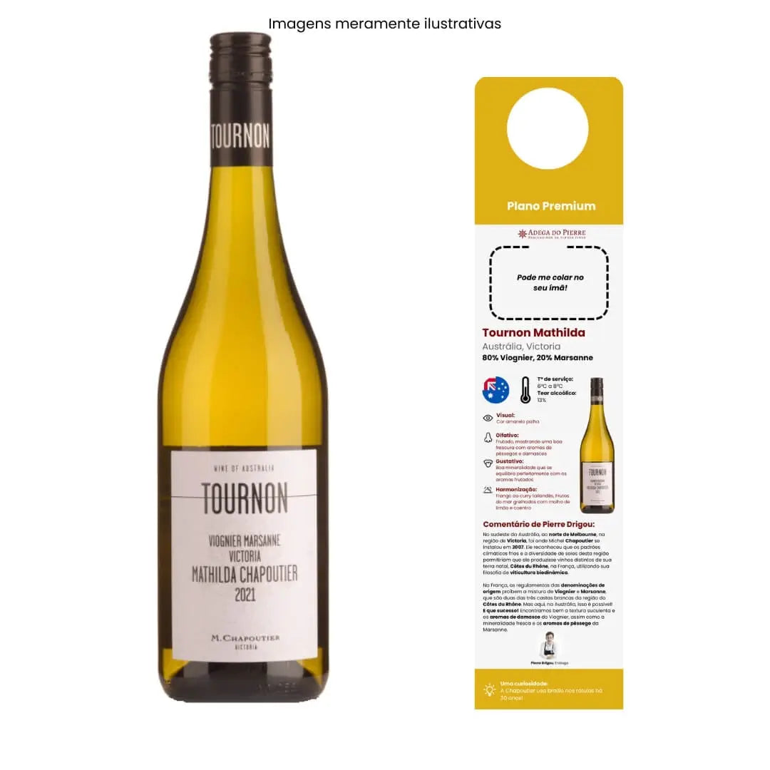 Assinatura Premium 1 Garrafa Branco