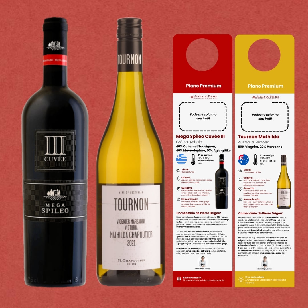 Assinatura de vinhos | Adega do Pierre