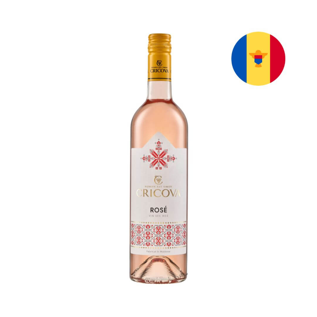 Cricova National Rosé, Moldávia: Cabernet Sauvignon