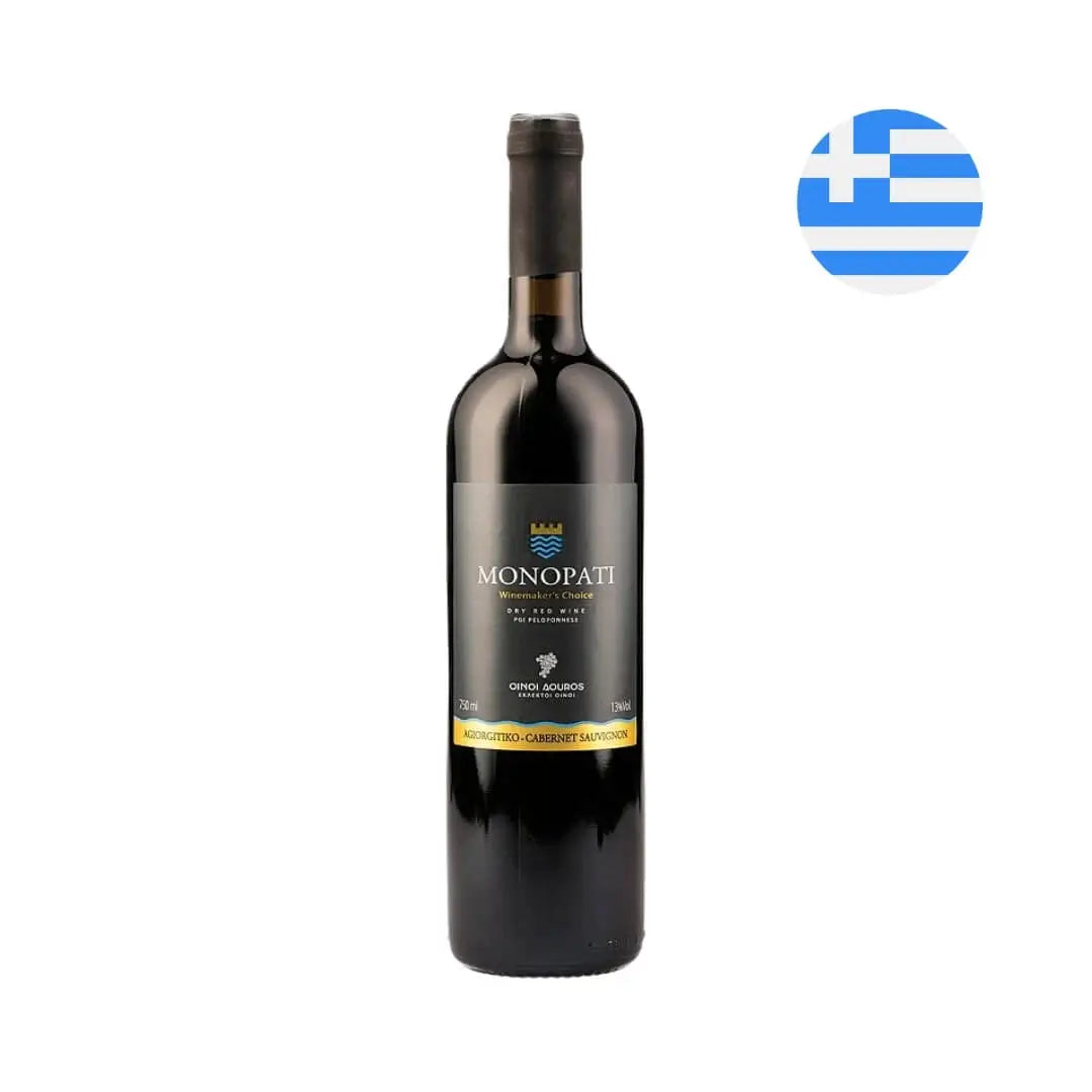 Monopati Premium Tinto, Grécia: Agiorgitiko, Cabernet Sauvignon
