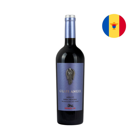 Grape Angel Merlot Tinto, Moldávia: Merlot e Rara Neagra