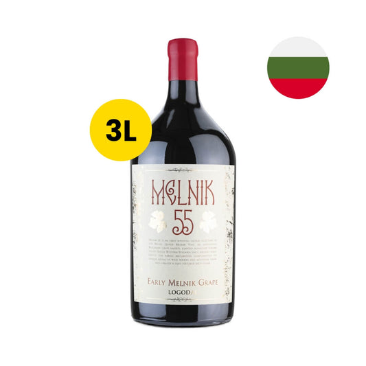 Melnik 55 Tinto, Bulgária: Melnik DOUBLE MAGNUM 3L