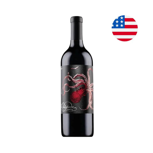 Octopoda Tinto, Estados Unidos: Cabernet Sauvignon, Petite Syrah