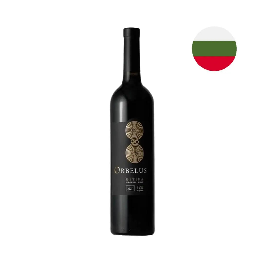 Orbelus Getika Tinto, Bulgária: Melnik, Syrah, Merlot, Cabernet Sauvignon