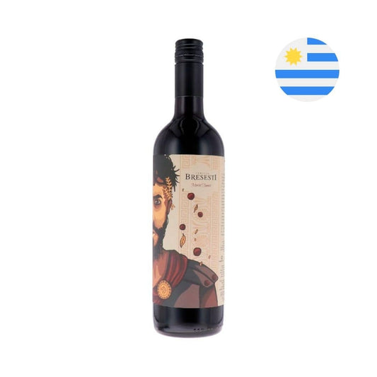 Bresesti Tinto, Uruguai: Merlot, Tannat