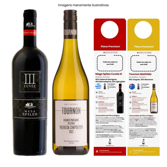 Presente Assinatura de Vinhos Premium