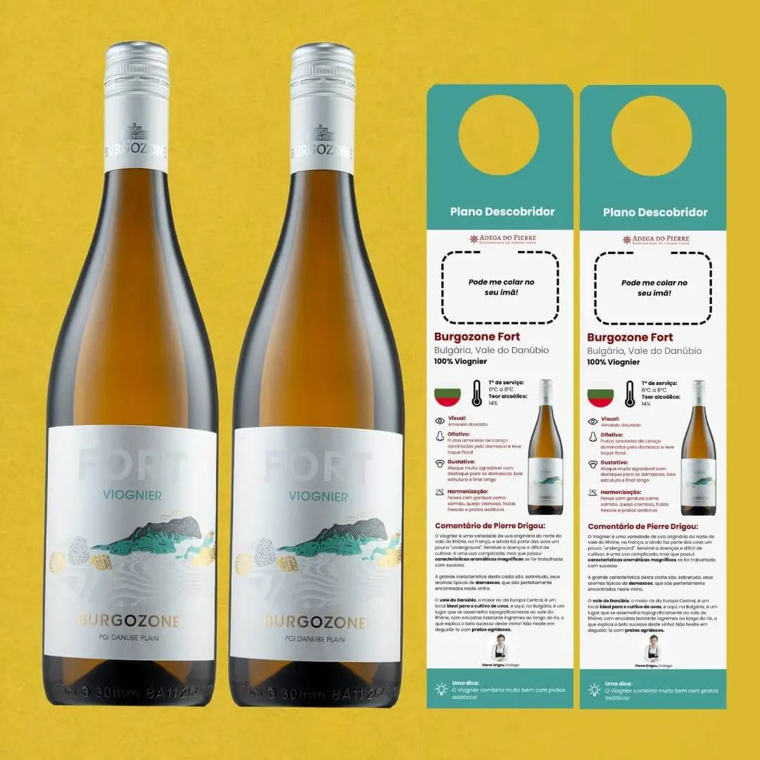 Assinatura de vinhos Descobridor 2 Garrafas Branco