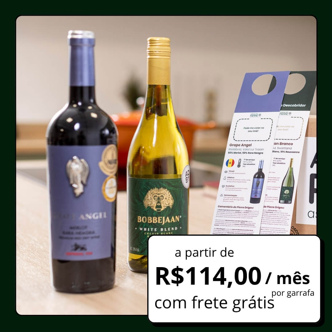 caixa descobridor 2 garrafas