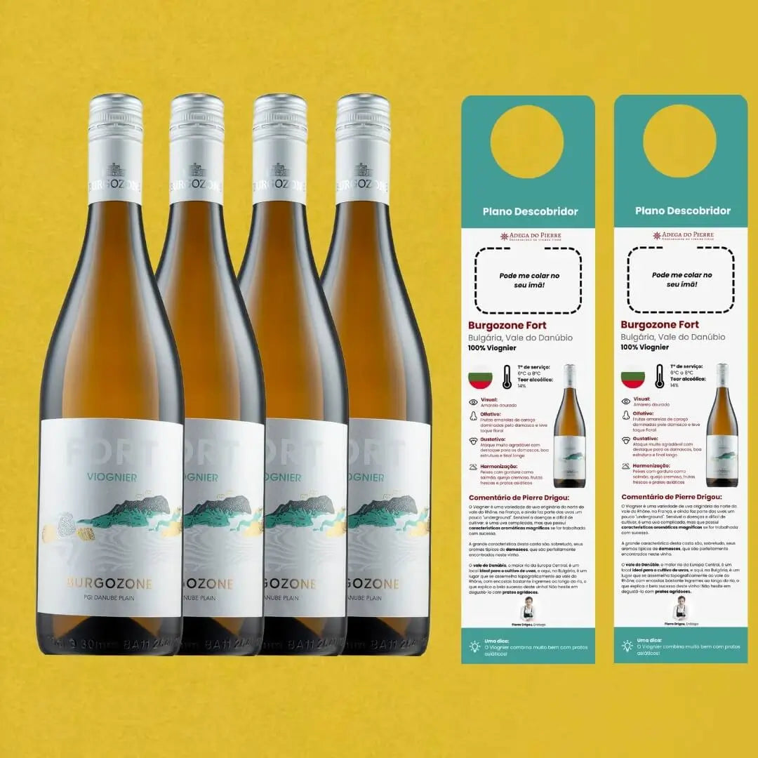 Assinatura de vinhos Descobridor 4 Garrafas Branco