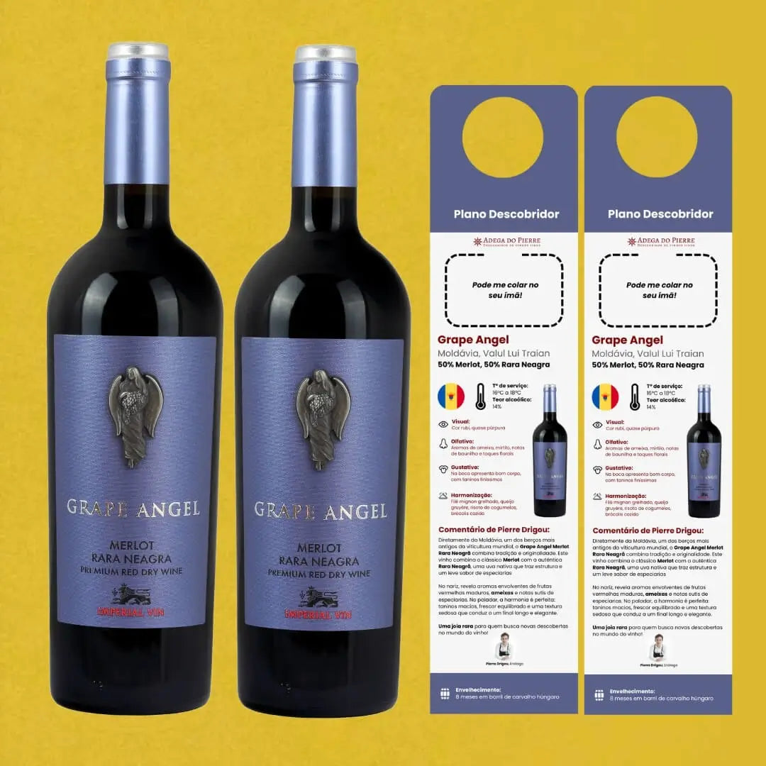 Assinatura de vinhos Descobridor 2 Garrafas Tinto