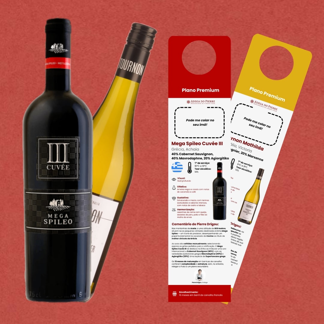 Assinatura de vinhos | Adega do Pierre
