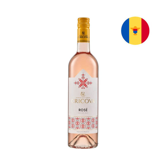 Cricova National Rosé, Moldávia: Cabernet Sauvignon